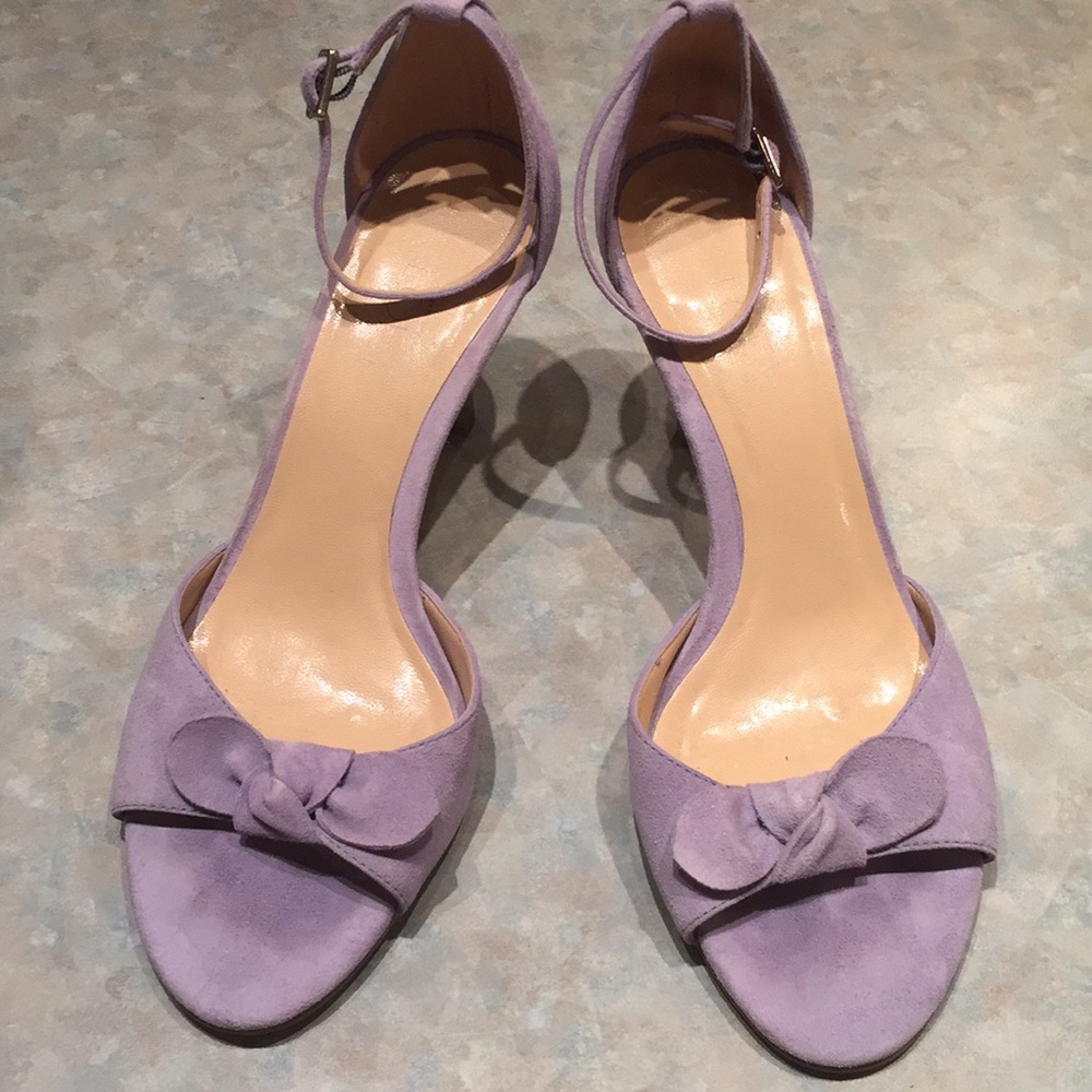 Ann Taylor loft suede sandals